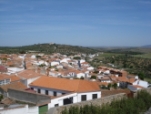 Vista panorámica de Valencia de Alcántara desde el Castillo-Fortaleza